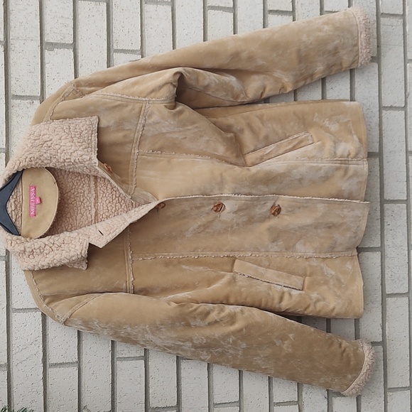 Melissa Jackets & Blazers - Tan Coat